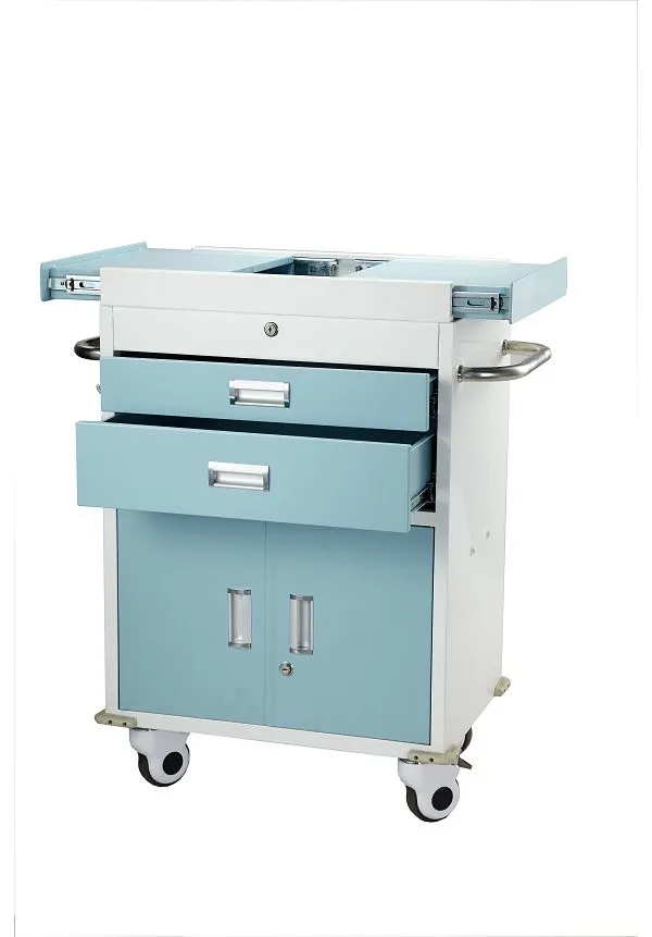 Plastist liikuva haigla käru