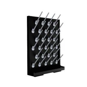 Laboratory Pegboard Panneau In Display Racks For Chemical Experience
